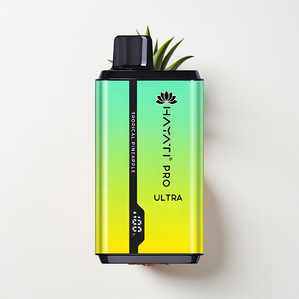 Hayati Pro Ultra 2-Port Tropical Pineapple 15000 Puffs 2*12ml E-Liquid Capacity