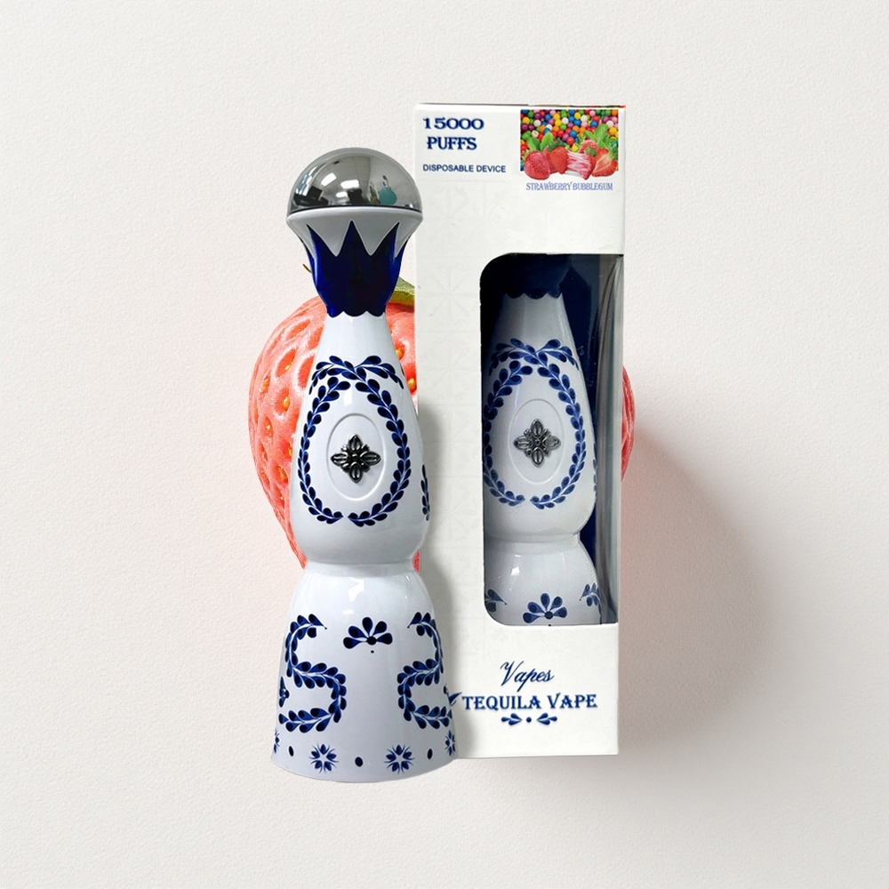 Humo Azul 15000 Puffs 20mL E-Liquid Capacity 5% Strawberry Bubblegum Rechargeable