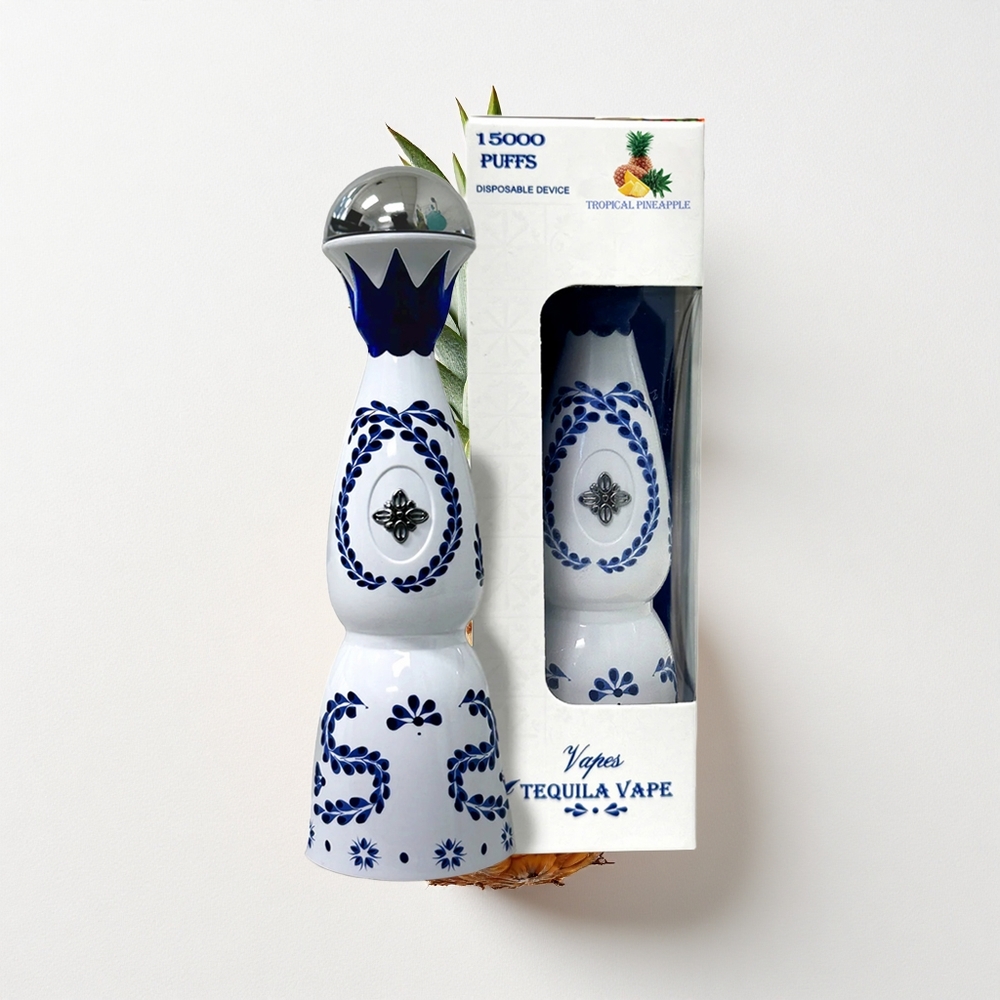 Humo Azul 15000 Puffs 20mL E-Liquid Capacity USB-C Tropical Pineapple
