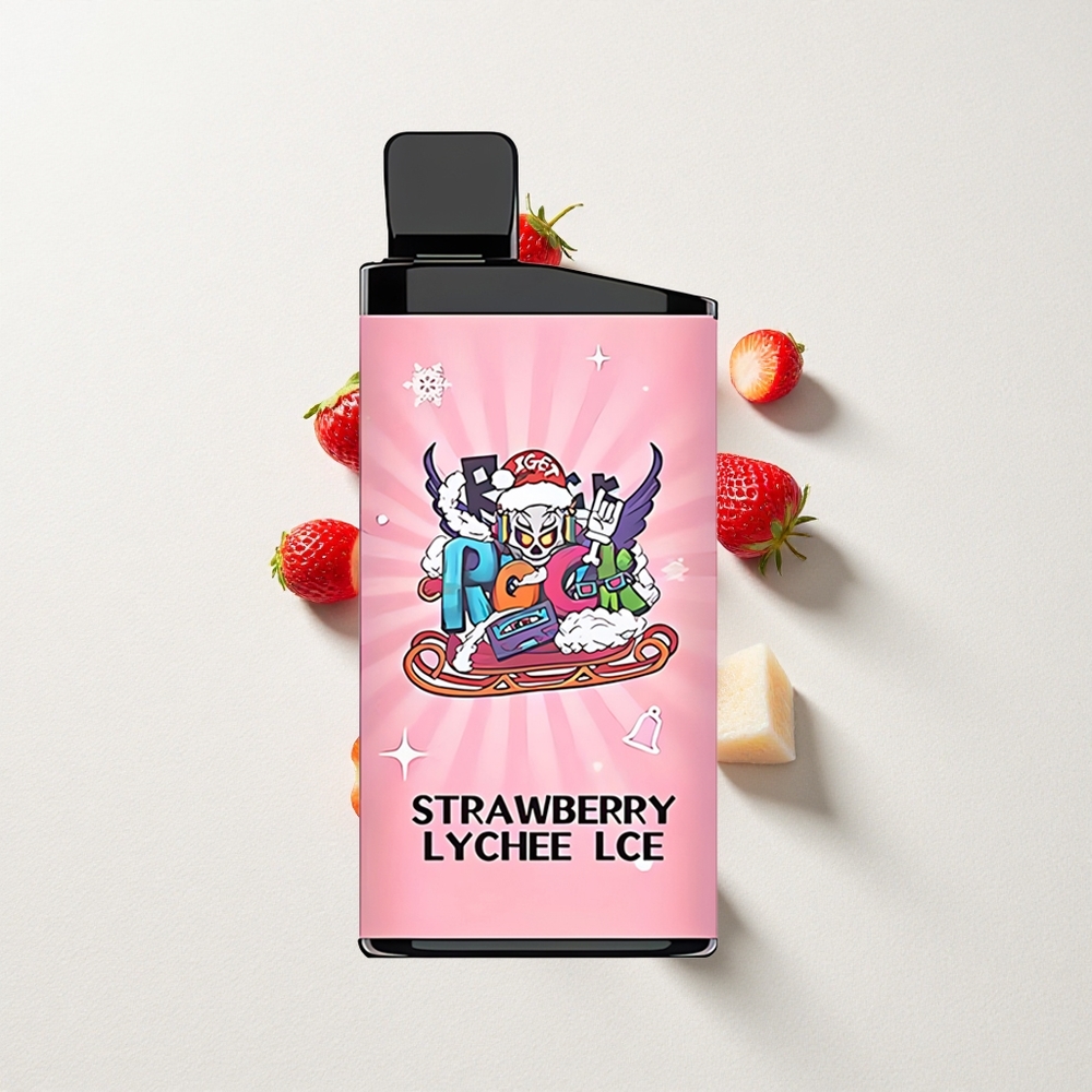 IGET Bar 3500 Puffs 1400mAh Disposable Vape Strawberry Lychee Ice