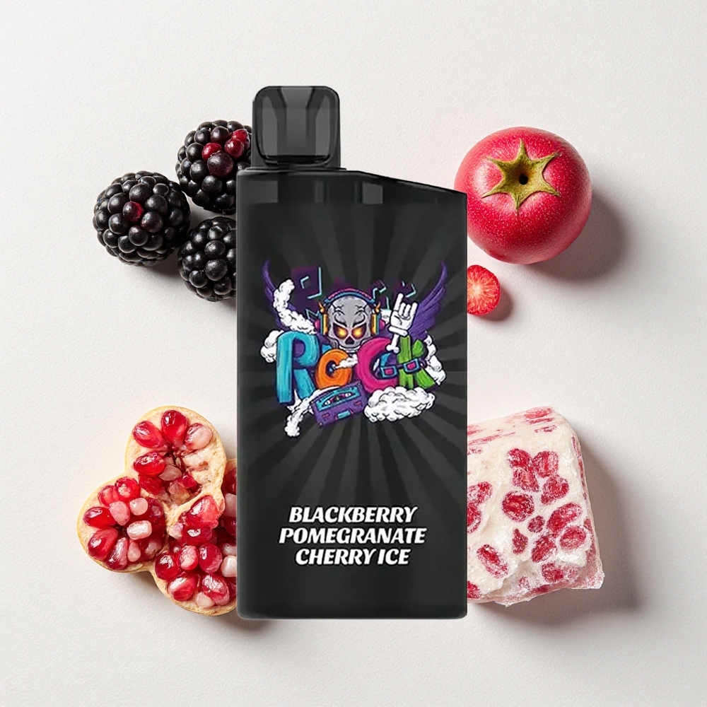 IGET Bar 3500 Puffs 1400mAh Mesh Blackberry Pomegranate Cherry Ice