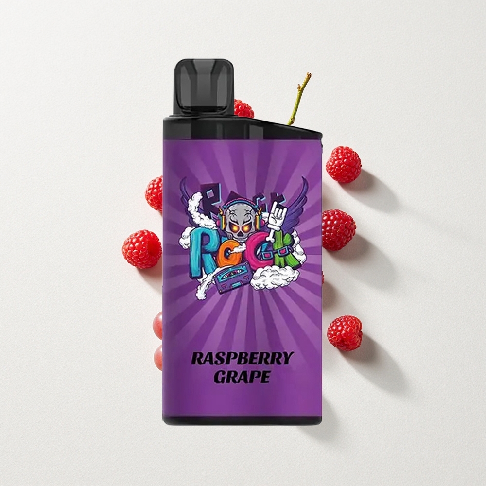 IGET Bar 3500 Puffs 1400mAh Mesh Disposable Vape Raspberry Grape