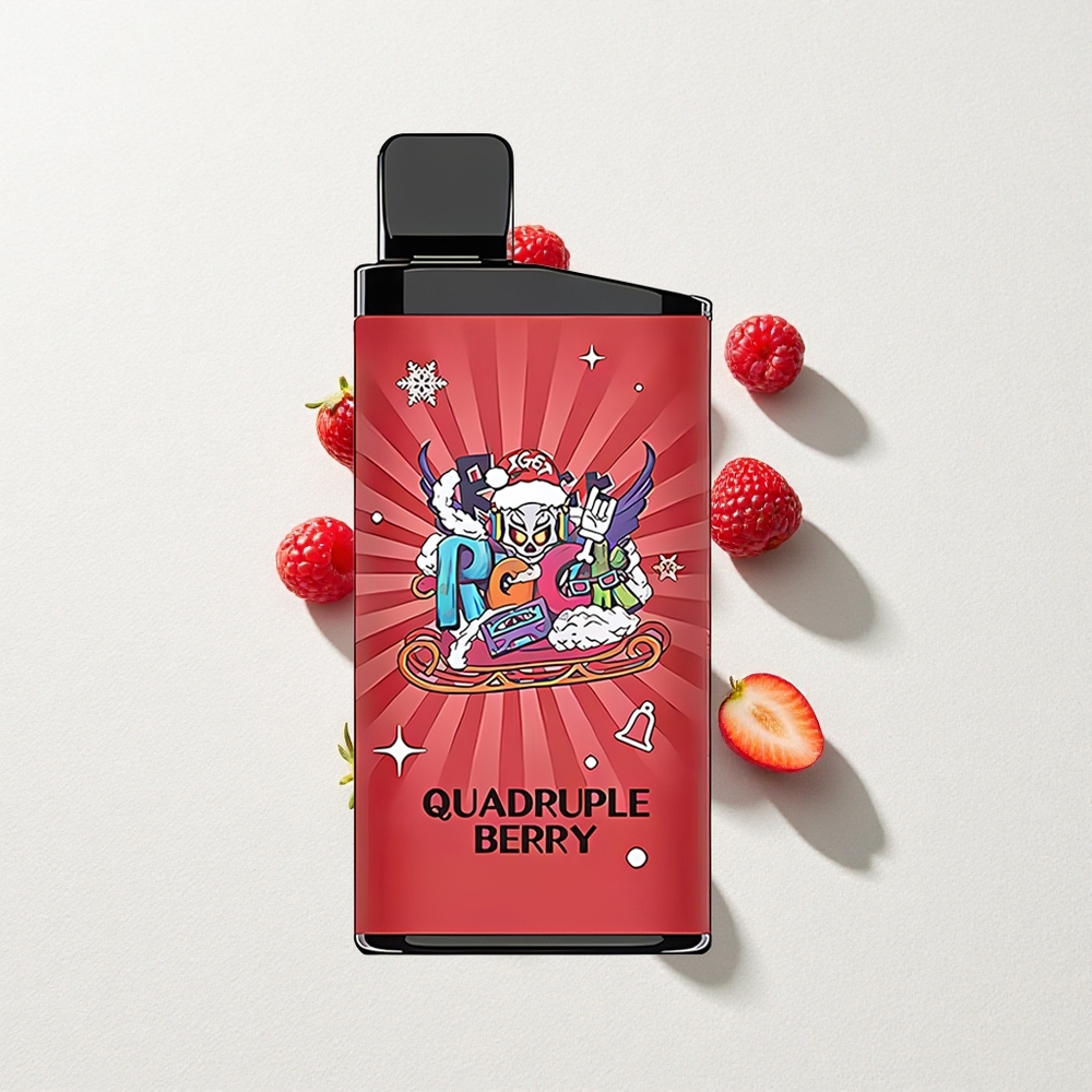 IGET Bar 3500 Puffs 1400mAh Quadruple Berry