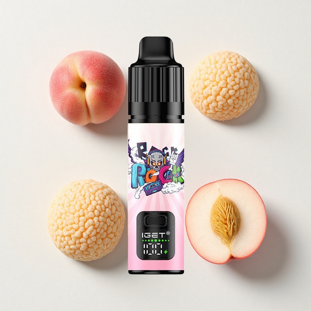 IGET BAR PLUS S3 POD 10000 Puffs 50mg Peach Lychee Lime Ice 950mAh