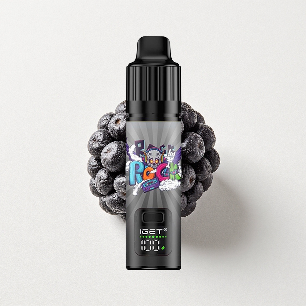 IGET BAR PLUS S3 POD 10000 Puffs 5% Nicotine 18ml Blackberry Ice