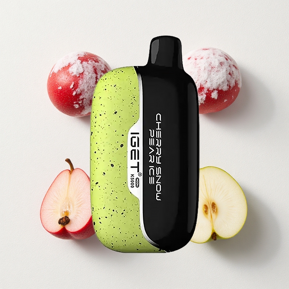 IGET Moon K5000 Puffs 1.35Ohm Mesh PC Cherry Snow Pear Ice