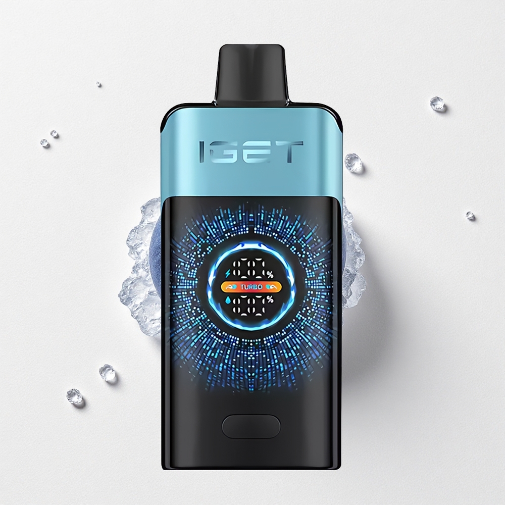 IGET ONE 12000 Puffs Dual Mesh Blueberry Ice with Curved Screen