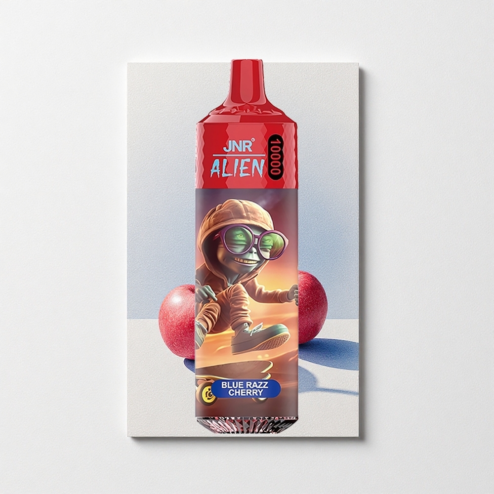 JNR Alien 10000 Puffs 20ml Type-C Blue Razz Cherry