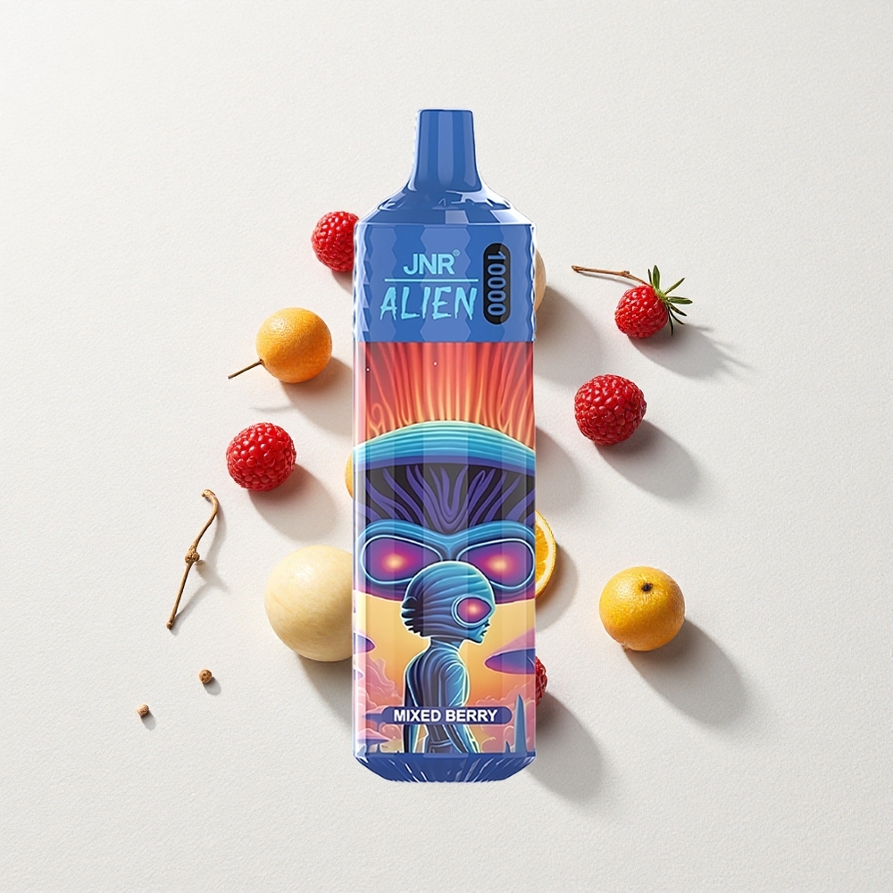 JNR Alien 10000 Puffs 850mAh Battery Capacity Mesh Mixed Berry