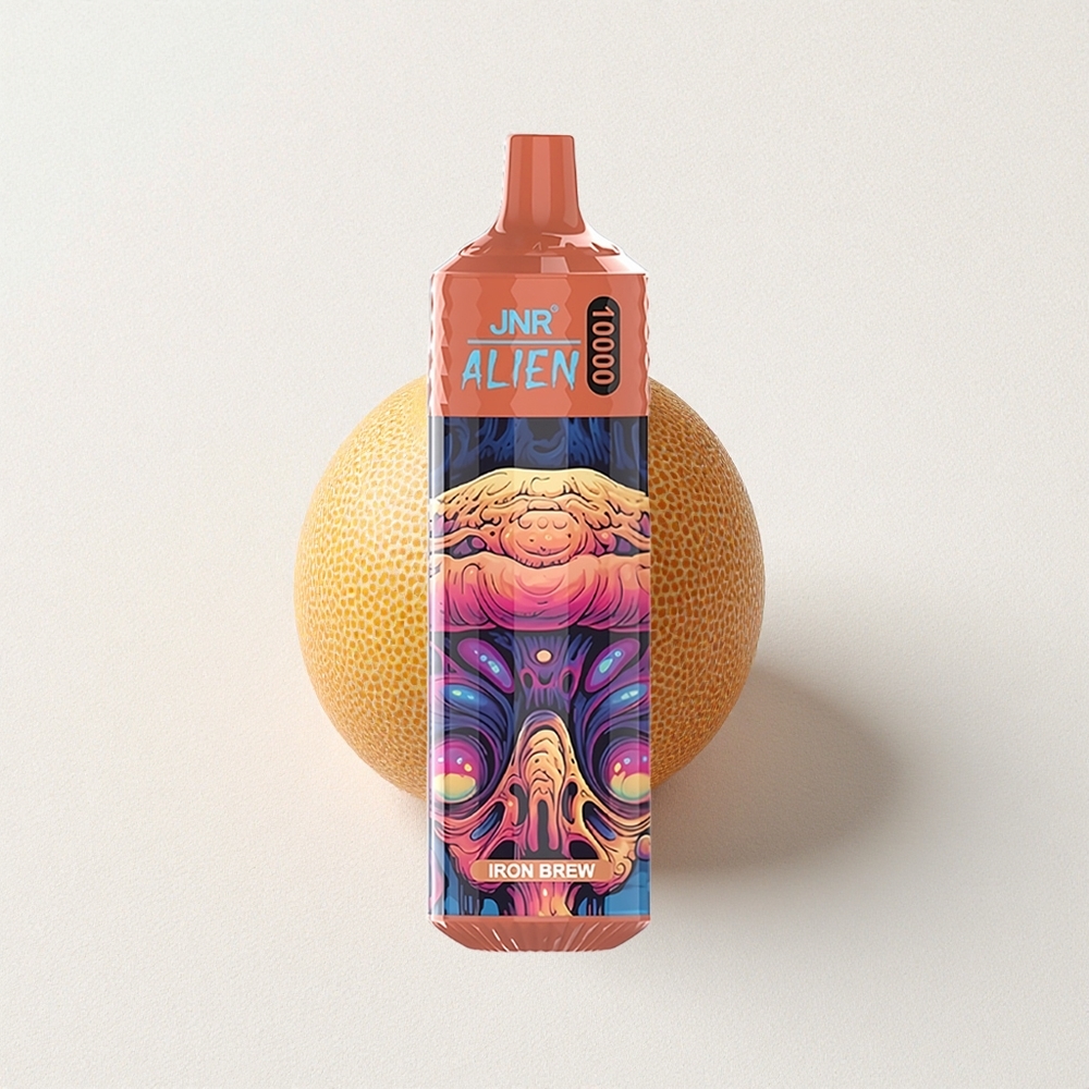 JNR Alien 10000 Puffs Iron Brew Type-C LED Sport