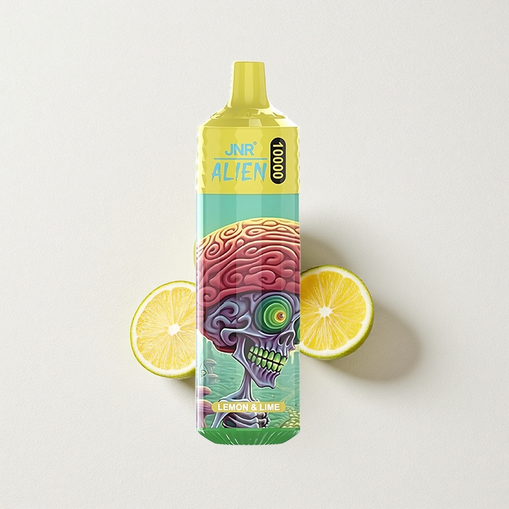 JNR Alien 10000 Puffs LED Mesh Lemon & Lime
