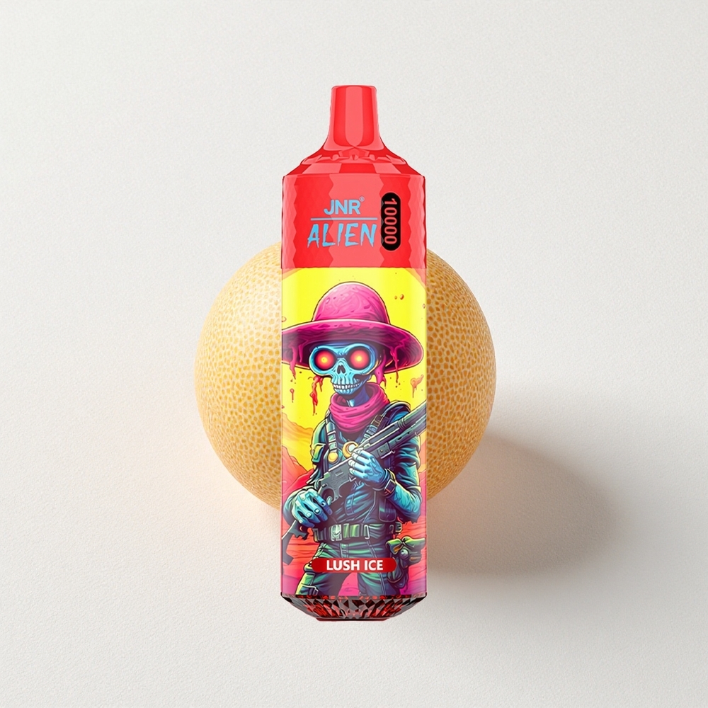 JNR Alien 10000 Puffs LED Mesh Lush Ice