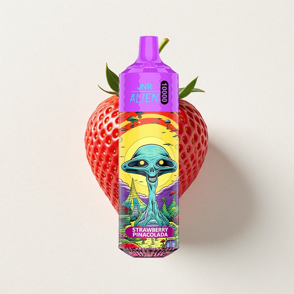 JNR Alien 10000 Puffs LED (RGB) lights Type-C Strawberry Pina Colada