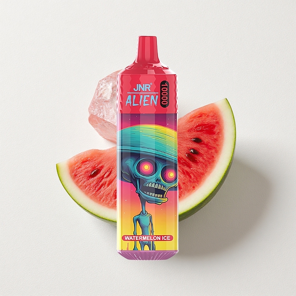 JNR Alien 10000 Puffs Mesh Quick Charge Watermelon Ice