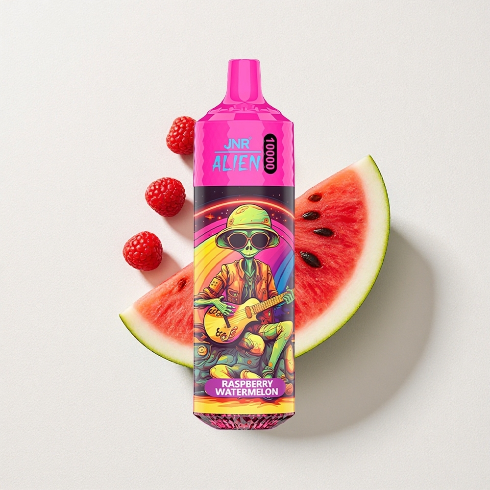 JNR Alien 10000 Puffs Mesh RGB Raspberry Watermelon