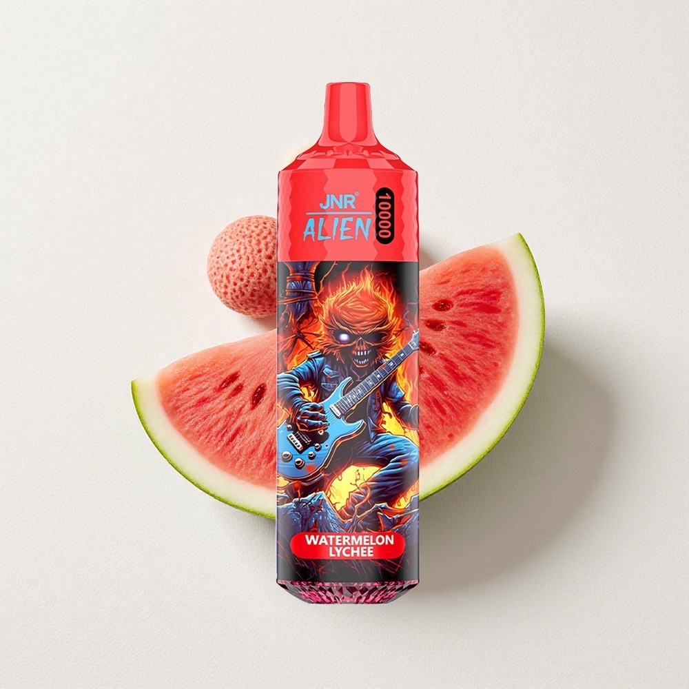 JNR Alien 10000 Puffs RGB Mesh Watermelon Lychee