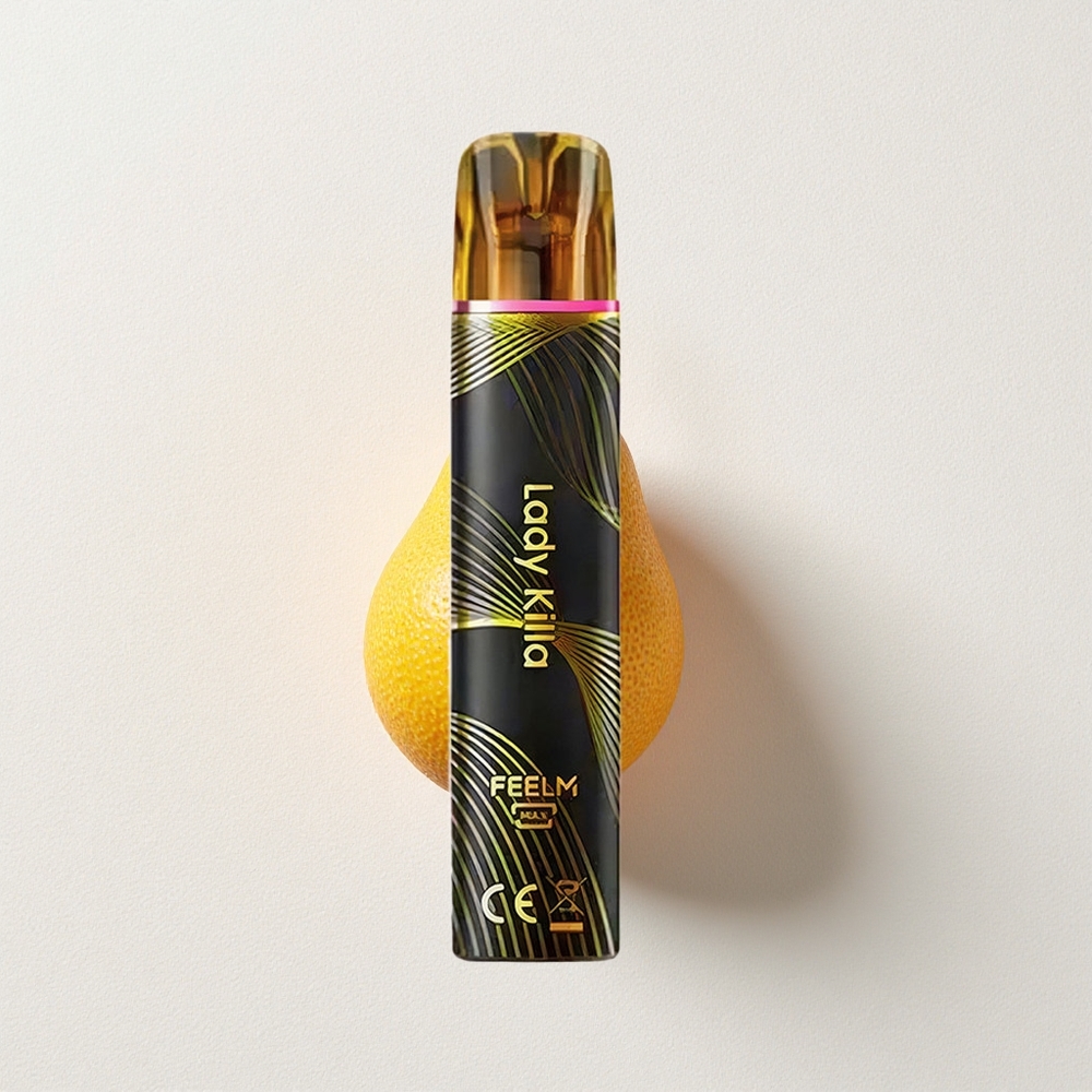 JNR Black&Golden 800 Puffs 2ml Disposable Vape Lady Killa