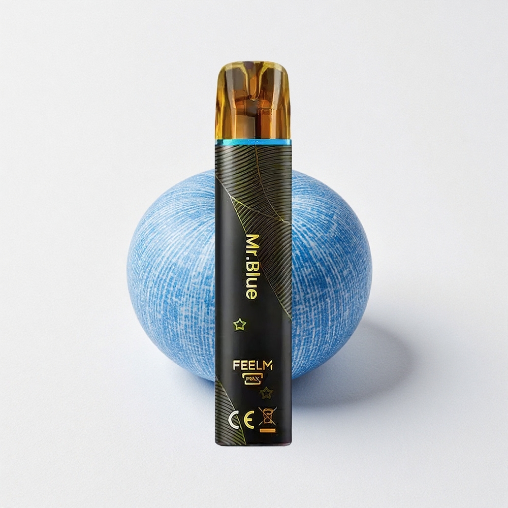 JNR Black&Golden 800 Puffs 2ml Disposable Vape Mr Blue