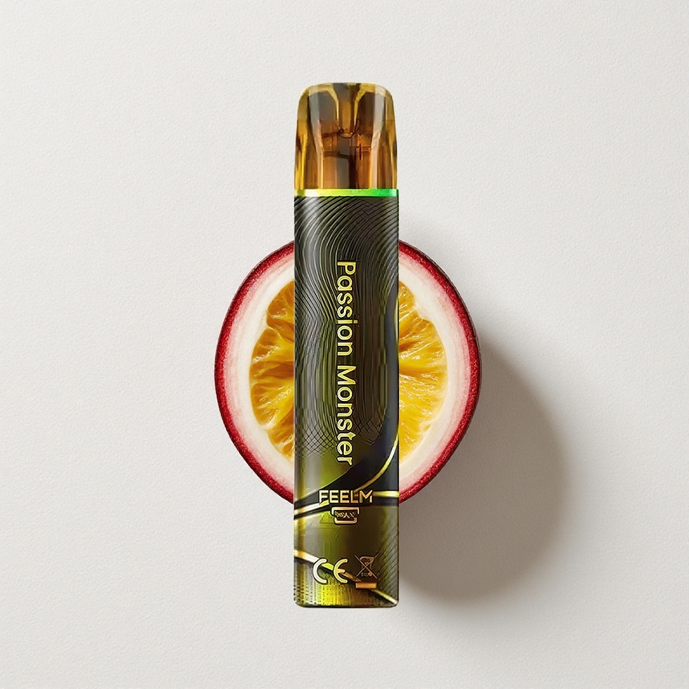 JNR Black&Golden 800 Puffs Disposable Vape Passion Monster 550mAh Battery Capacity 2ml