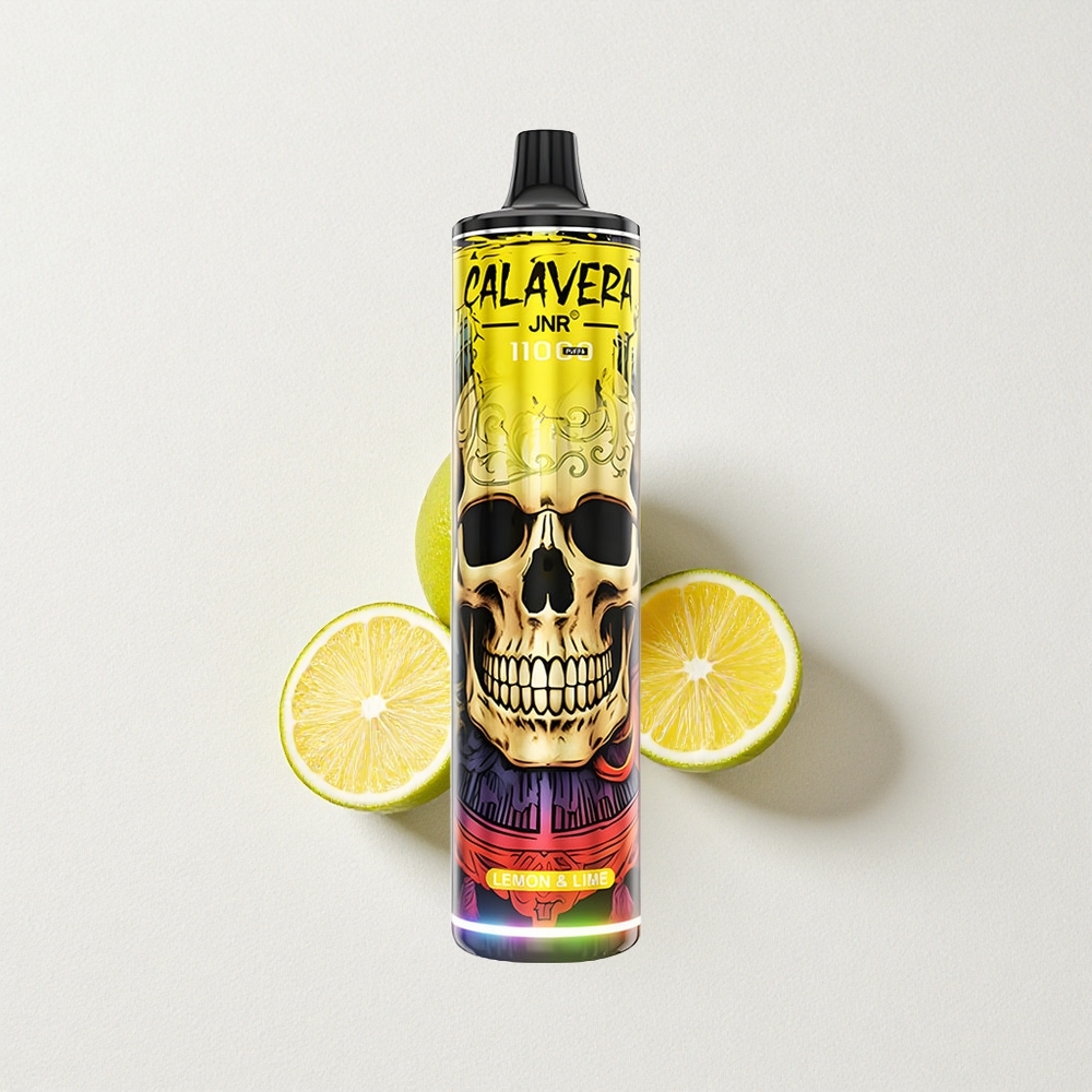 JNR Calavera 11000 Puffs Disposable Vape Lemon & Lime 850mAh Battery Capacity 21mL E-Liquid Capacity