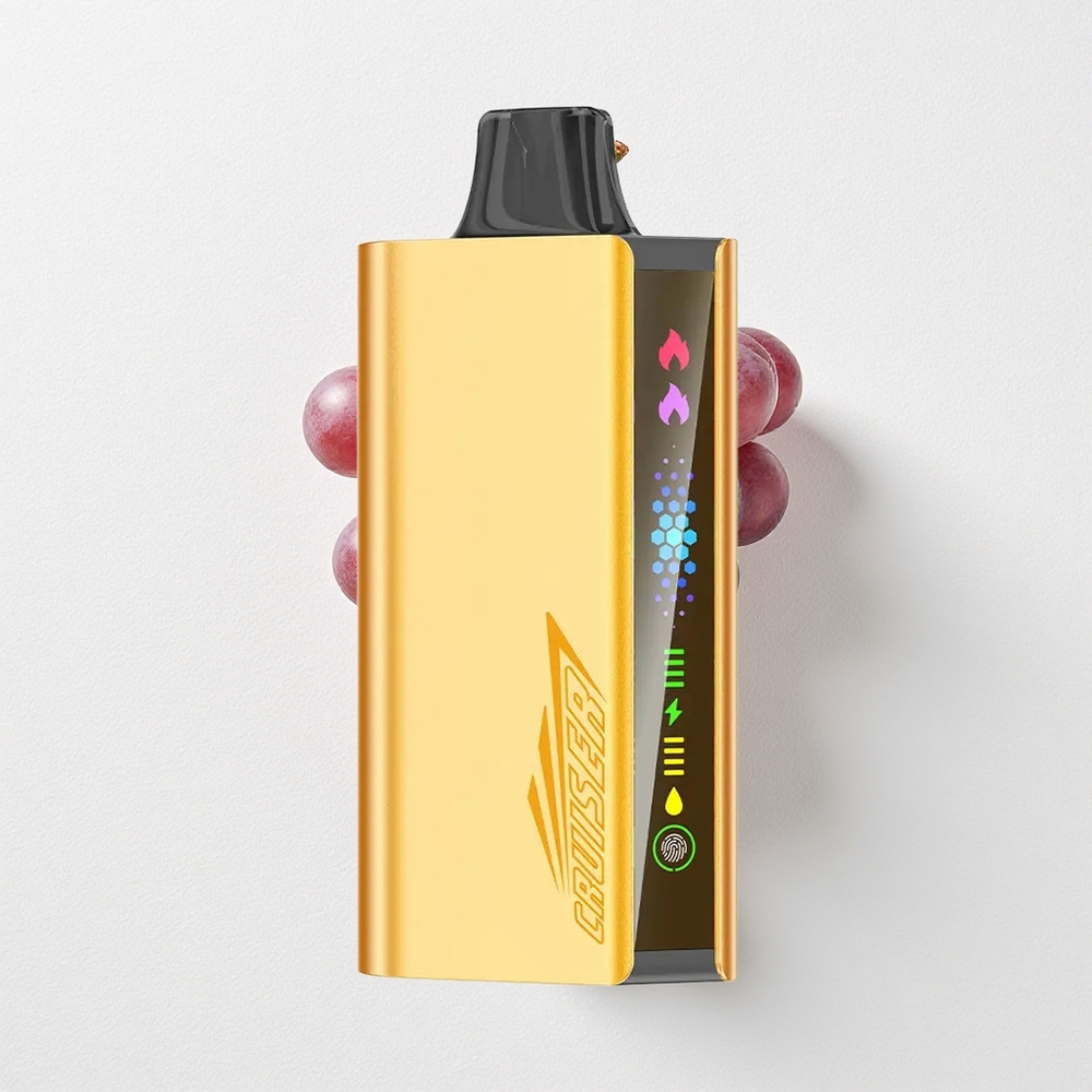 JNR Cruiser 12000 Puffs Dual Mode Disposable Vape Grape Ice with Animation Screen