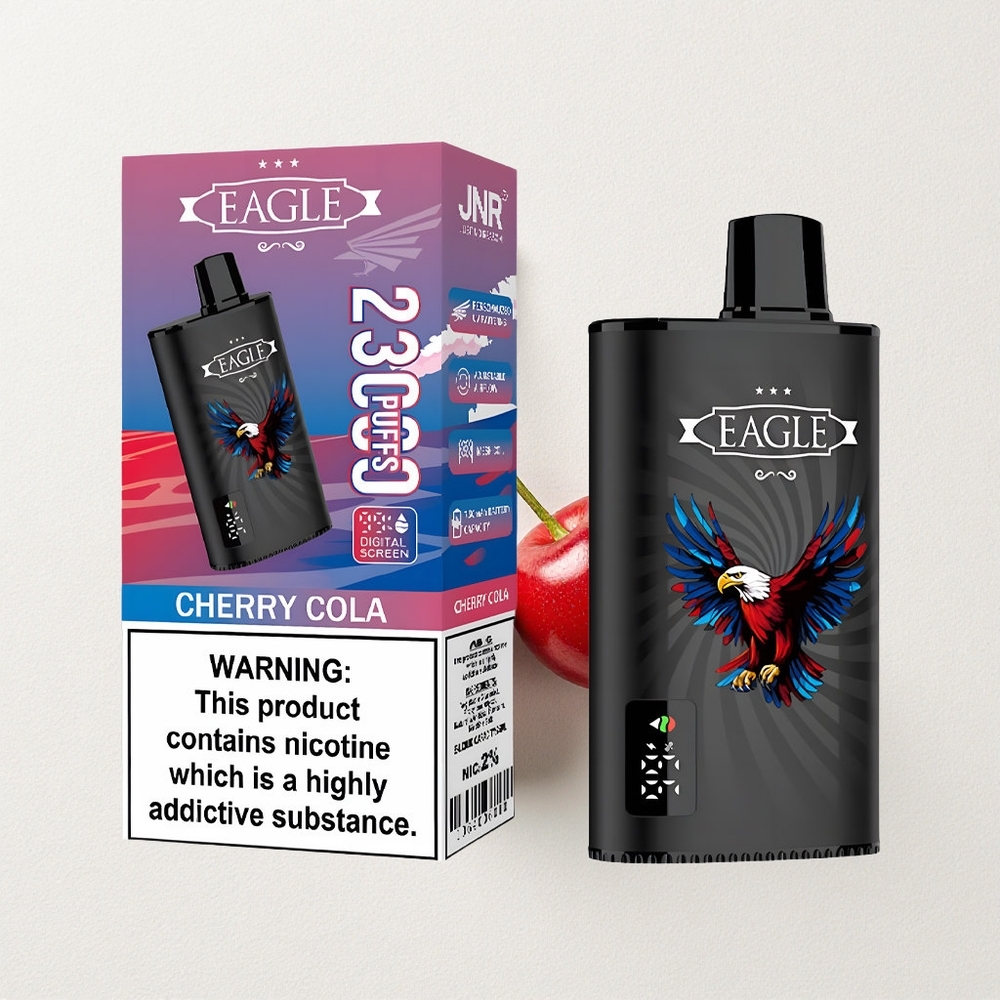 JNR EAGLE Smart 23000 Puffs Digital Airflow Cherry Cola