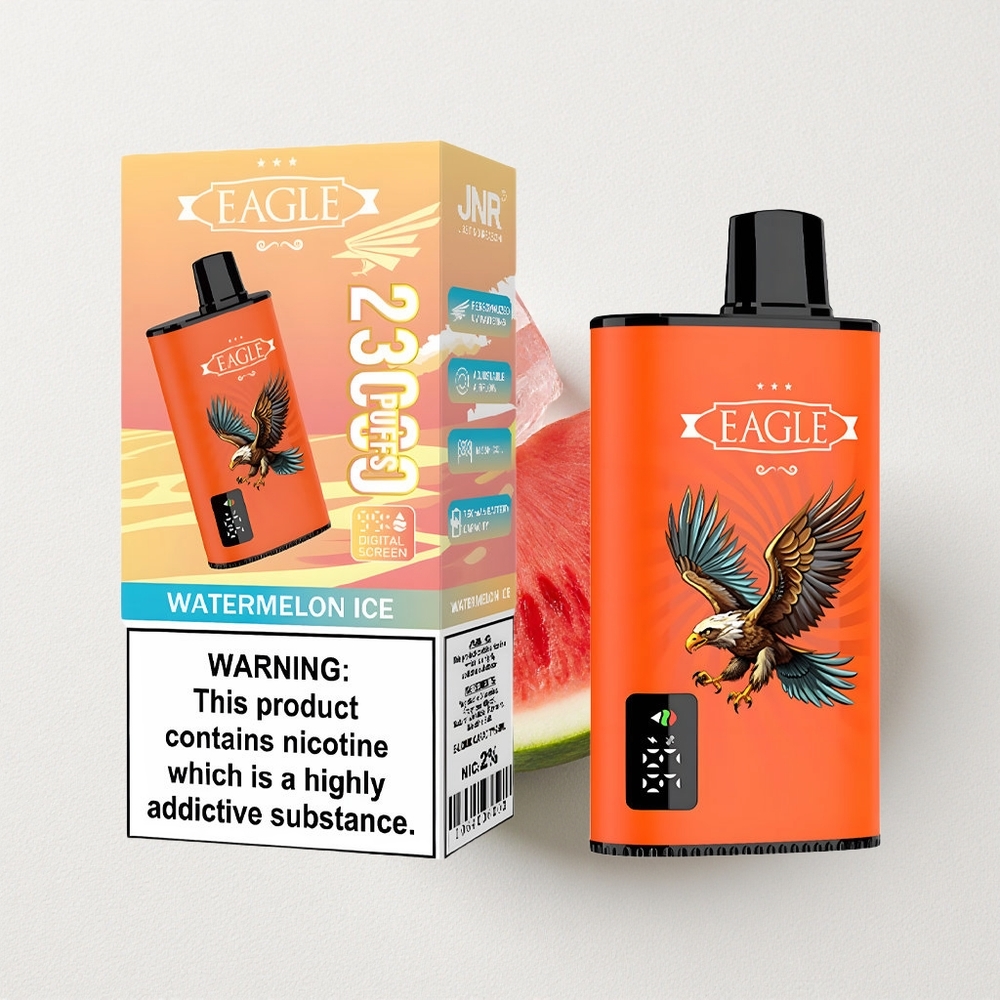 JNR EAGLE Smart 23000 Puffs Digital Airflow Watermelon Ice