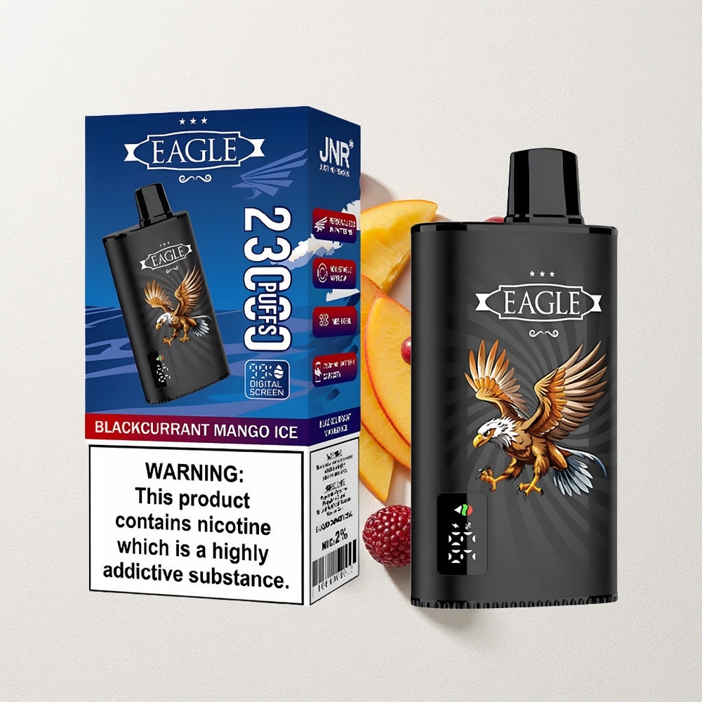 JNR EAGLE Smart 23000 Puffs Digital Mesh Blackcurrant Mango Ice