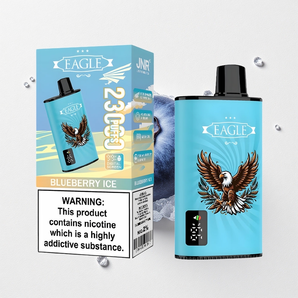 JNR EAGLE Smart 23000 Puffs Digital Mesh Blueberry Ice