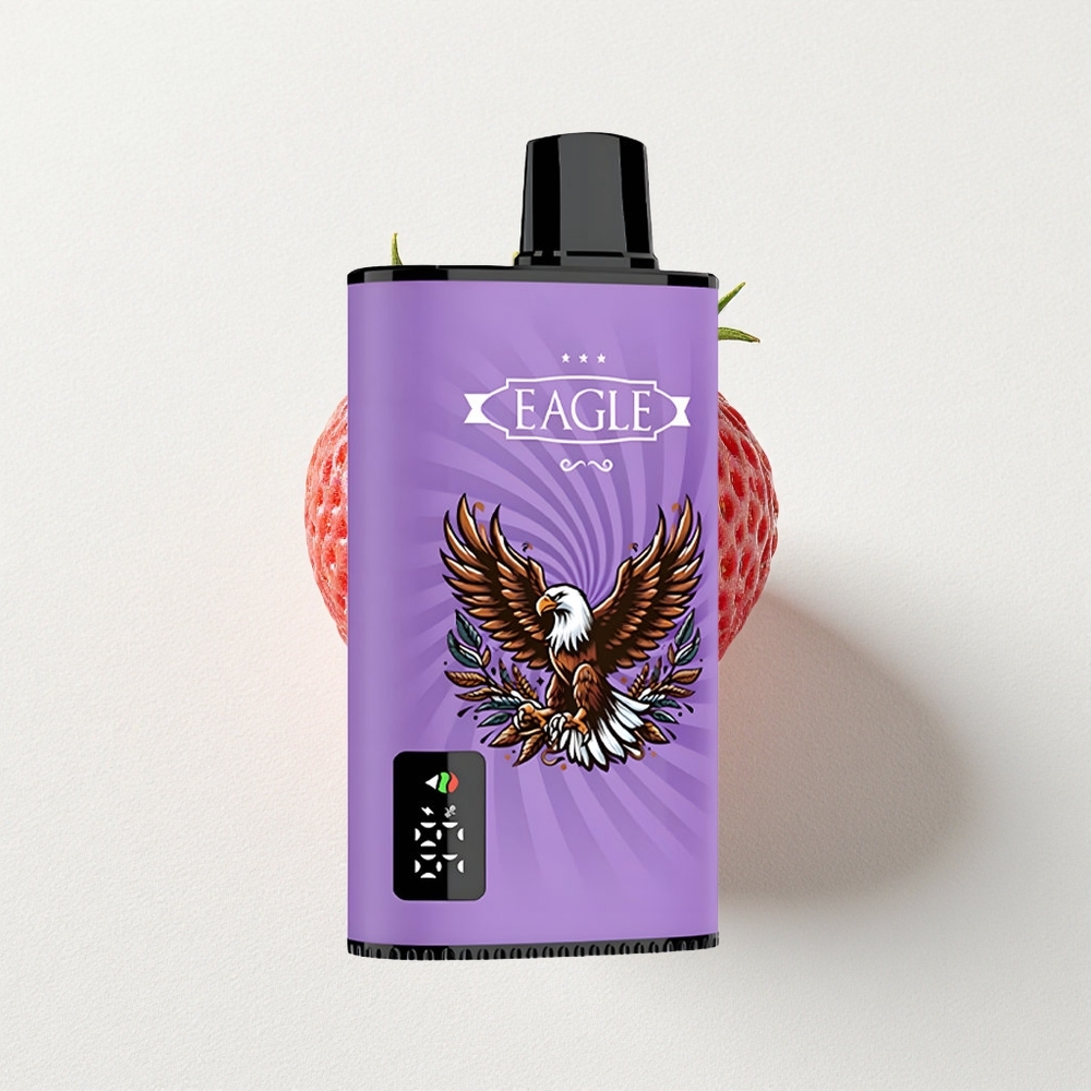 JNR EAGLE Smart 23000 Puffs Digital Mesh Strawberry Ice