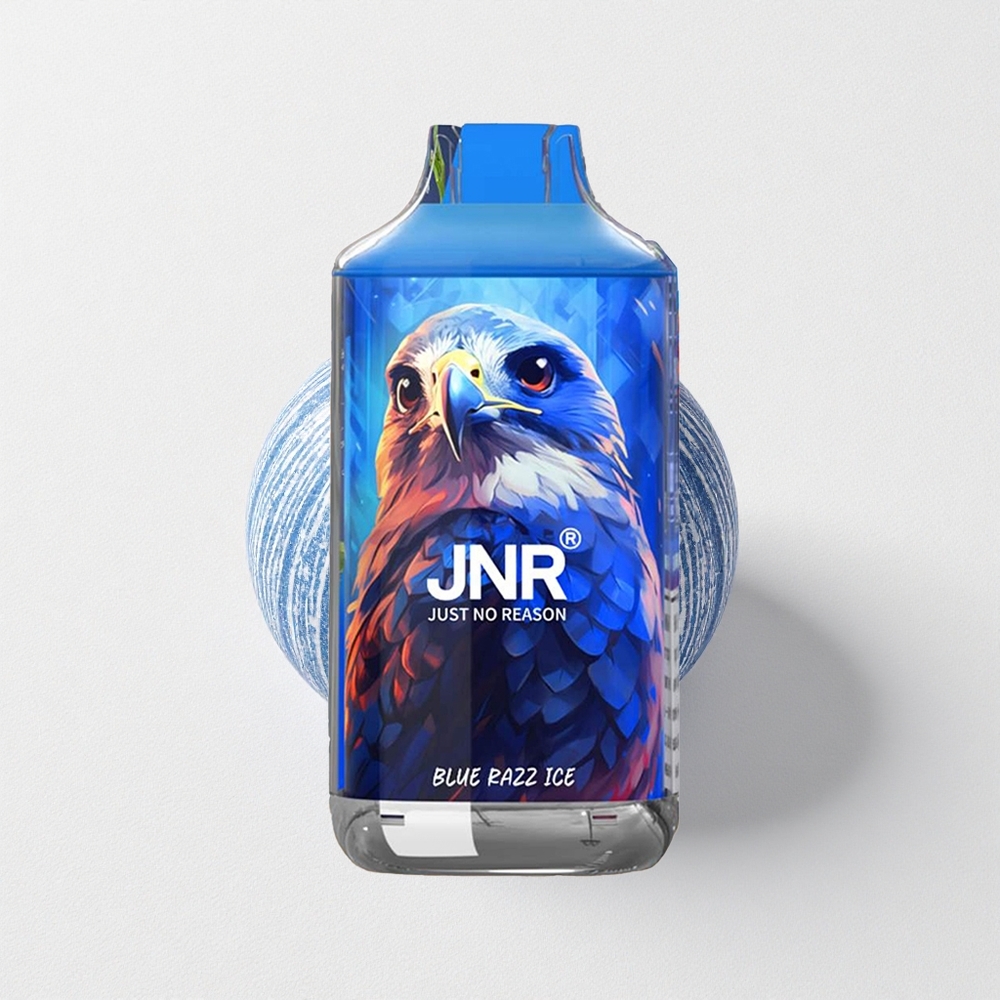 JNR Falcon 16000 Puffs Dual Mesh Coil 22mL E-Liquid Capacity Blue Razz Ice