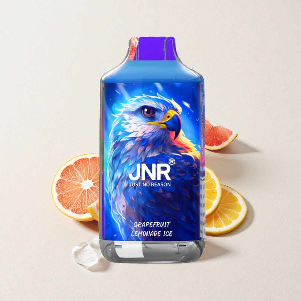 JNR Falcon 16000 Puffs Dual Mesh Coil 22mL E-Liquid Capacity Grapefruit Lemonade Ice