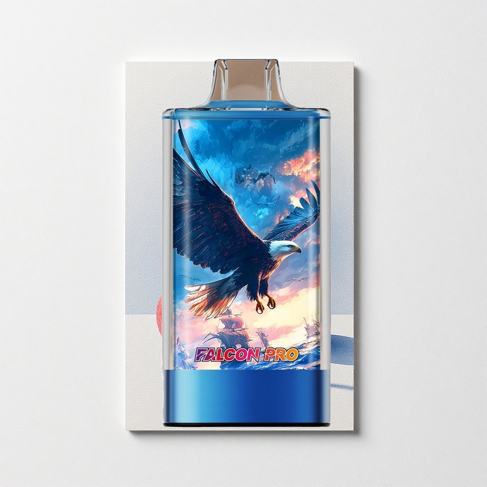 JNR Falcon Pro 28000 Dual Mesh Coil Smart Display Blue Razz Cherry