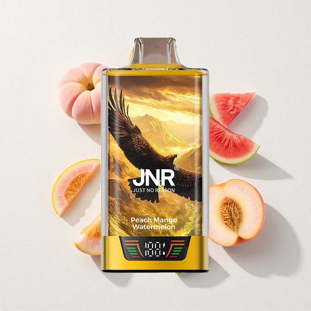 JNR Falcon Pro 28000 Smart Dual Mesh Coil Peach Mango Watermelon