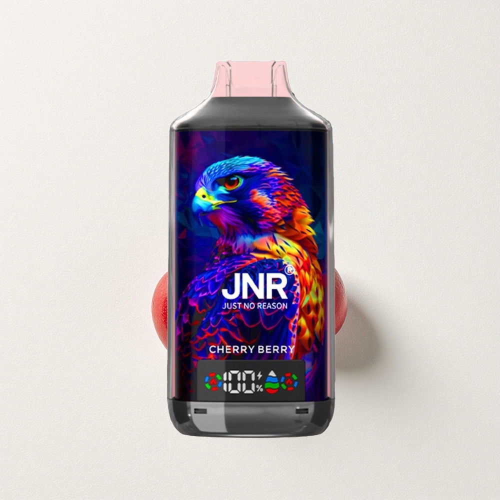 JNR Falcon X 18000 Puffs Dual Mesh Coil 24mL E-Liquid Capacity Cherry Berry