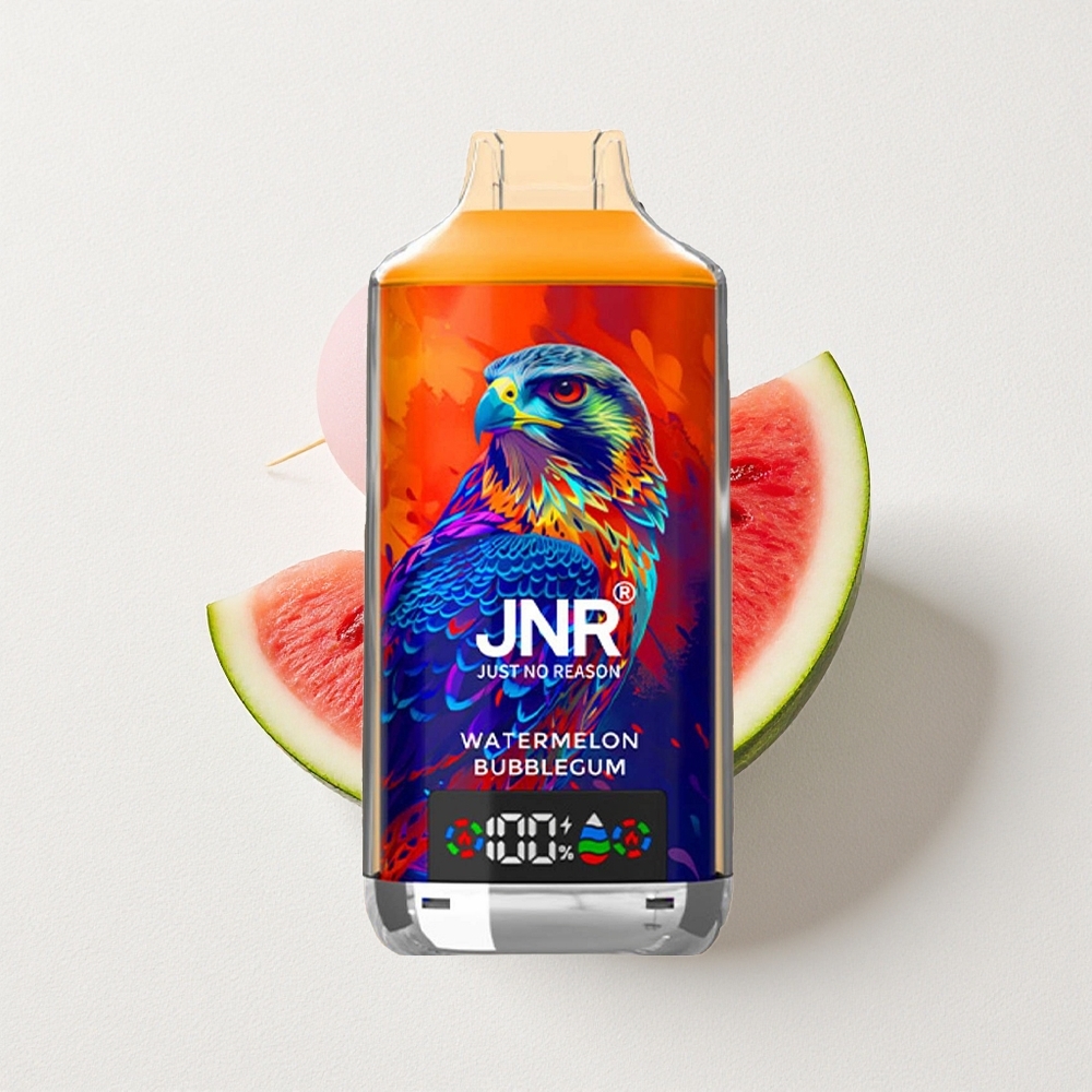 JNR Falcon X 18000 Puffs Dual Mesh Coil 24mL E-Liquid Capacity Watermelon Bubblegum