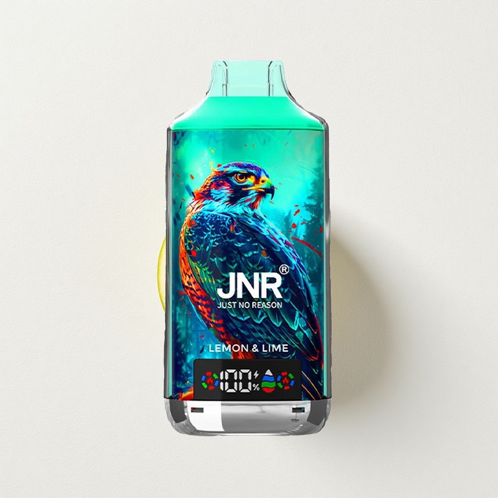 JNR Falcon X 18000 Puffs Dual Mesh Coil Lemon Lime Type-C Digital