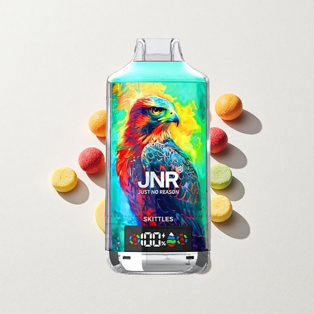 JNR Falcon X 18000 Puffs Dual Mesh Coil Skittles Type-C Quick Charge