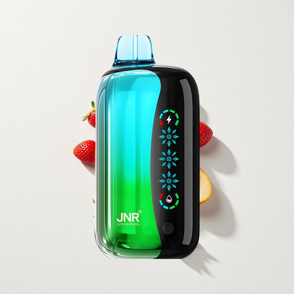 JNR Flex Ice 21000 Puffs Adjustable Airflow Strawberry Kiwi