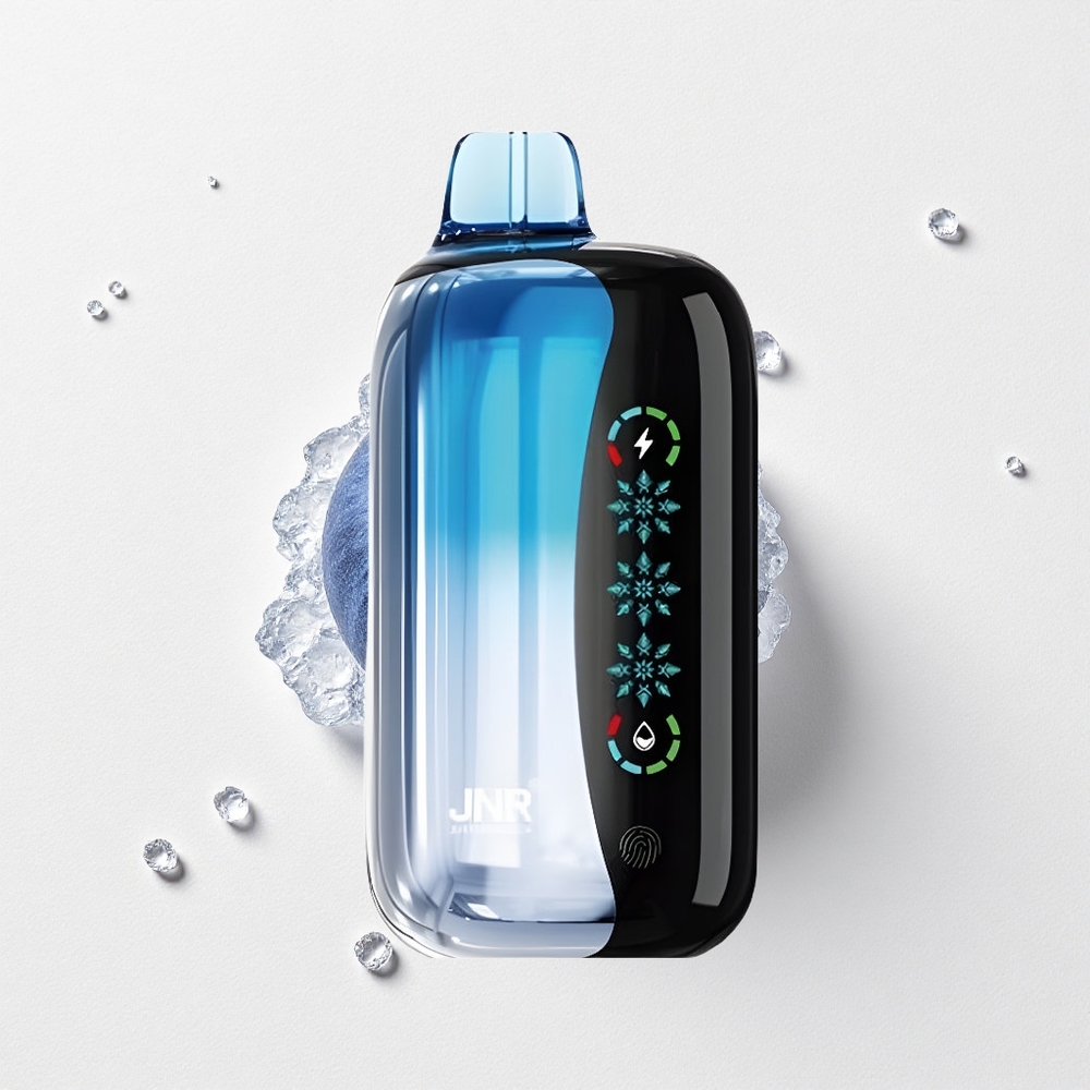 JNR Flex Ice 21000 Puffs Disposable Vape Blueberry Ice with Adjustable Airflow & Type-C Charging