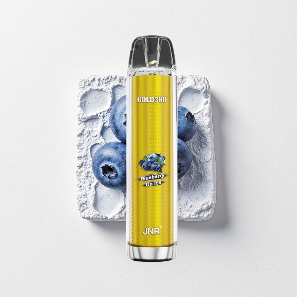 JNR Glod380 6000 Puffs 13mL E-Liquid Capacity Blueberry On Ice Disposable Vape