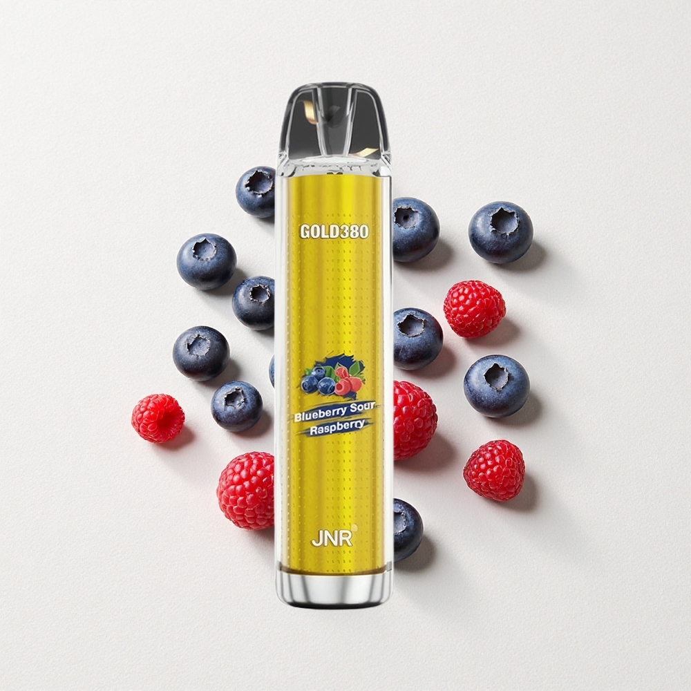 JNR Glod380 6000 Puffs 13mL E-Liquid Capacity Blueberry Sour Raspberry