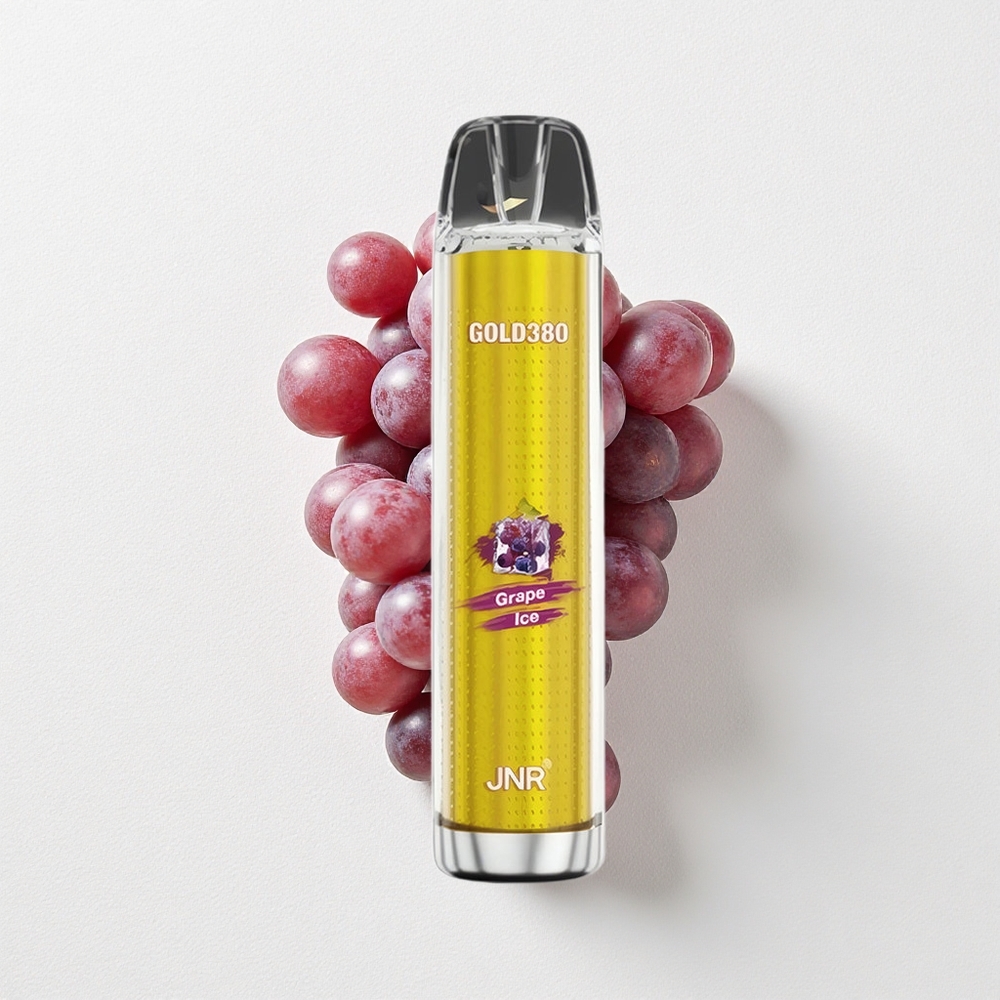 JNR Glod380 6000 Puffs 13mL E-Liquid Capacity Grape Ice
