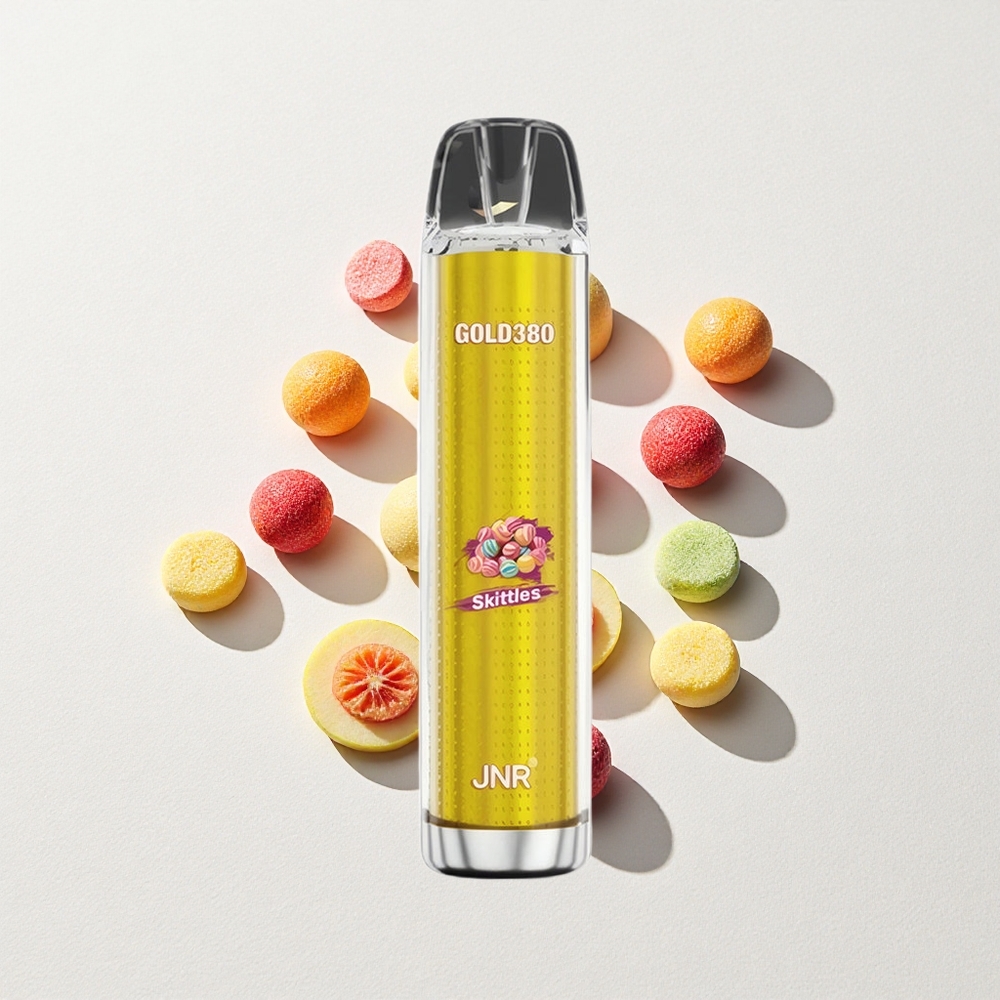 JNR Glod380 6000 Puffs 13mL E-Liquid Capacity Skittles Disposable Vape