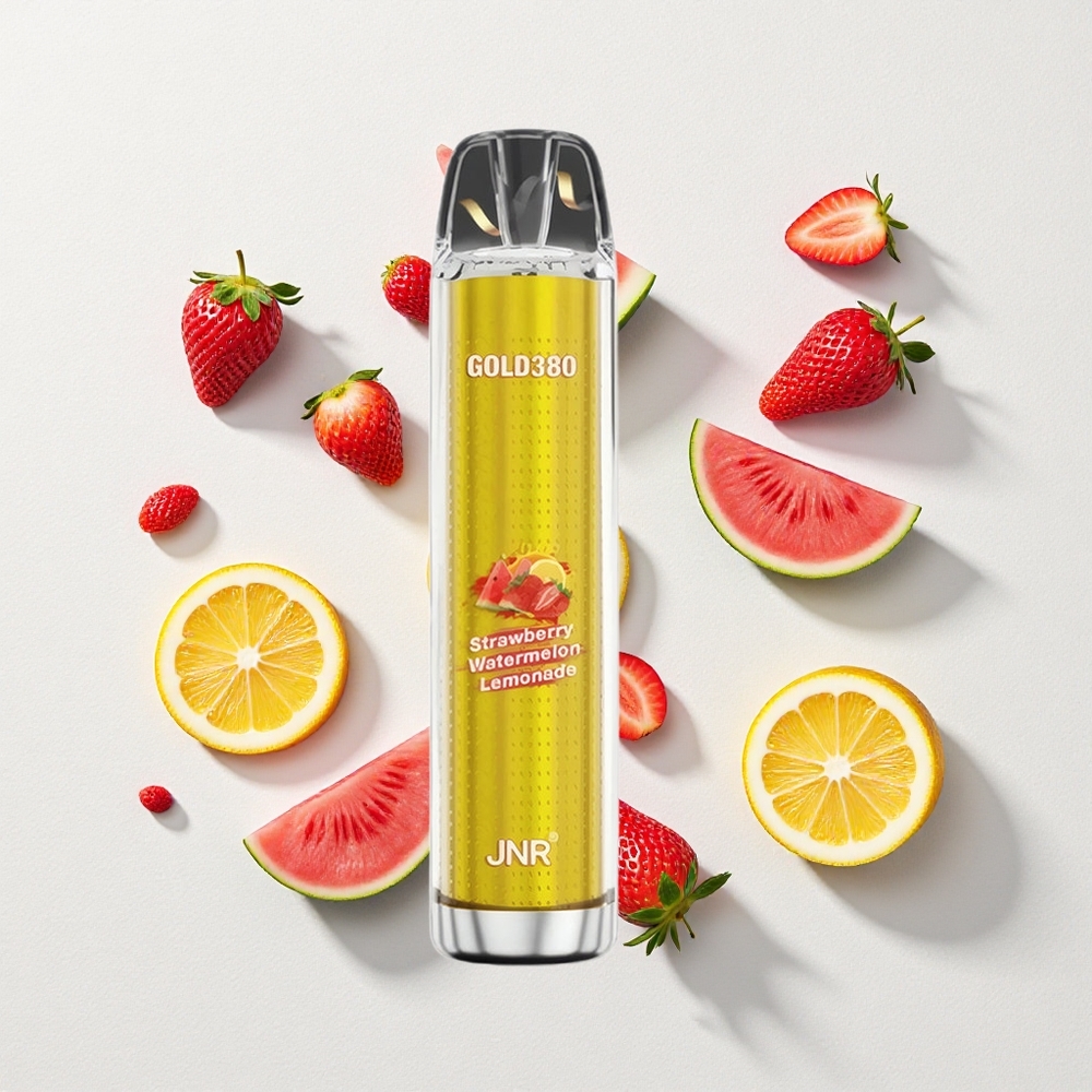 JNR Glod380 6000 Puffs Strawberry Watermelon Lemonade 1500mAh Battery Capacity 13mL E-Liquid Capacity
