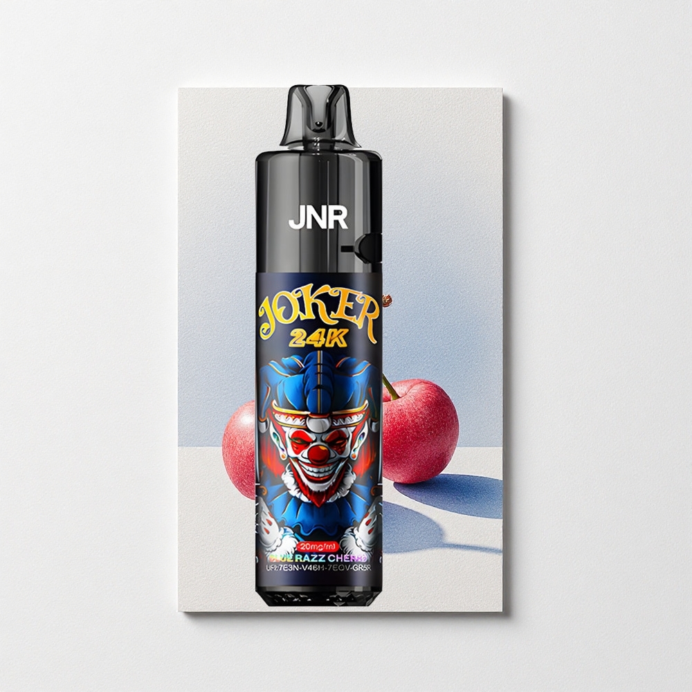 JNR Joker 24K Blue Razz Cherry Refillable 800mAh Battery Capacity