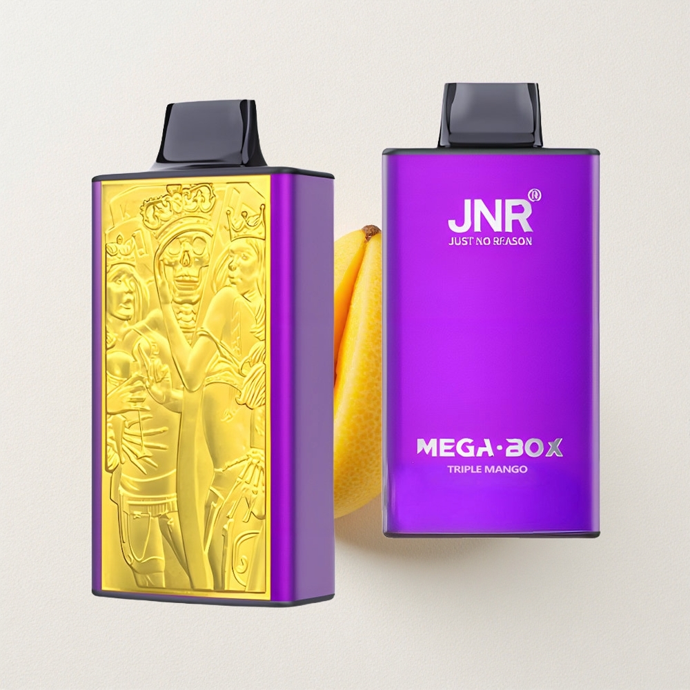 JNR Mega Box 25000 Puffs Disposable Vape Dual Mesh Coil Triple Mango