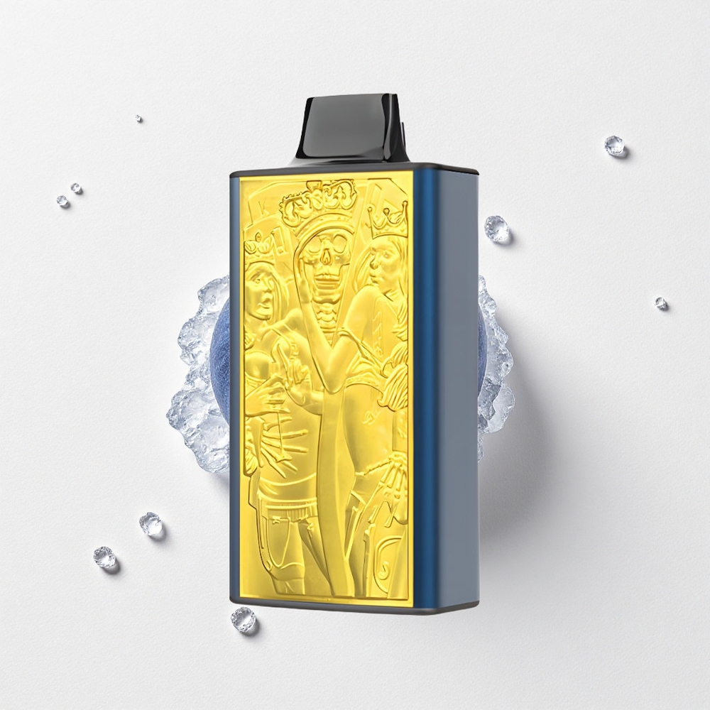 JNR Mega Box 25000 Puffs Dual Mesh Coil Blueberry Ice