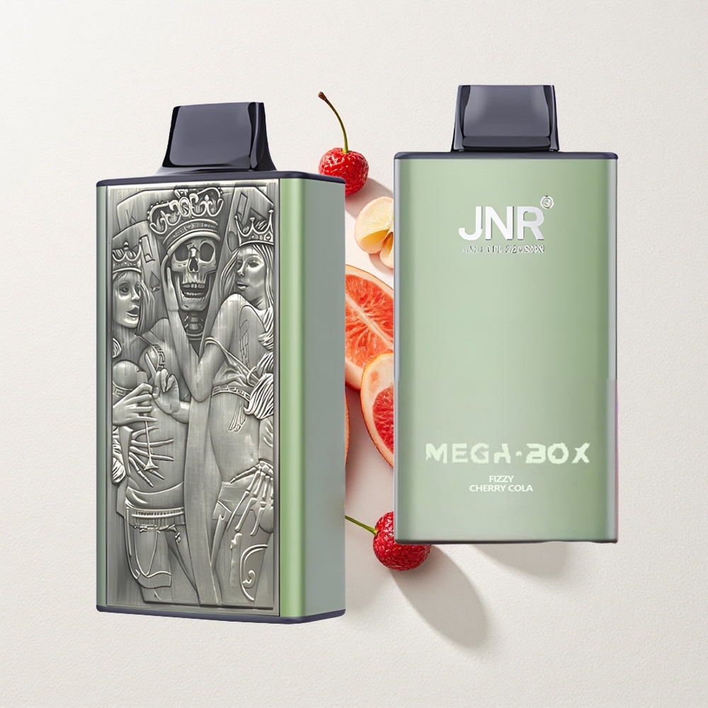 JNR Mega Box 25000 Puffs Dual Mesh Coil Fizzy Cherry Cola