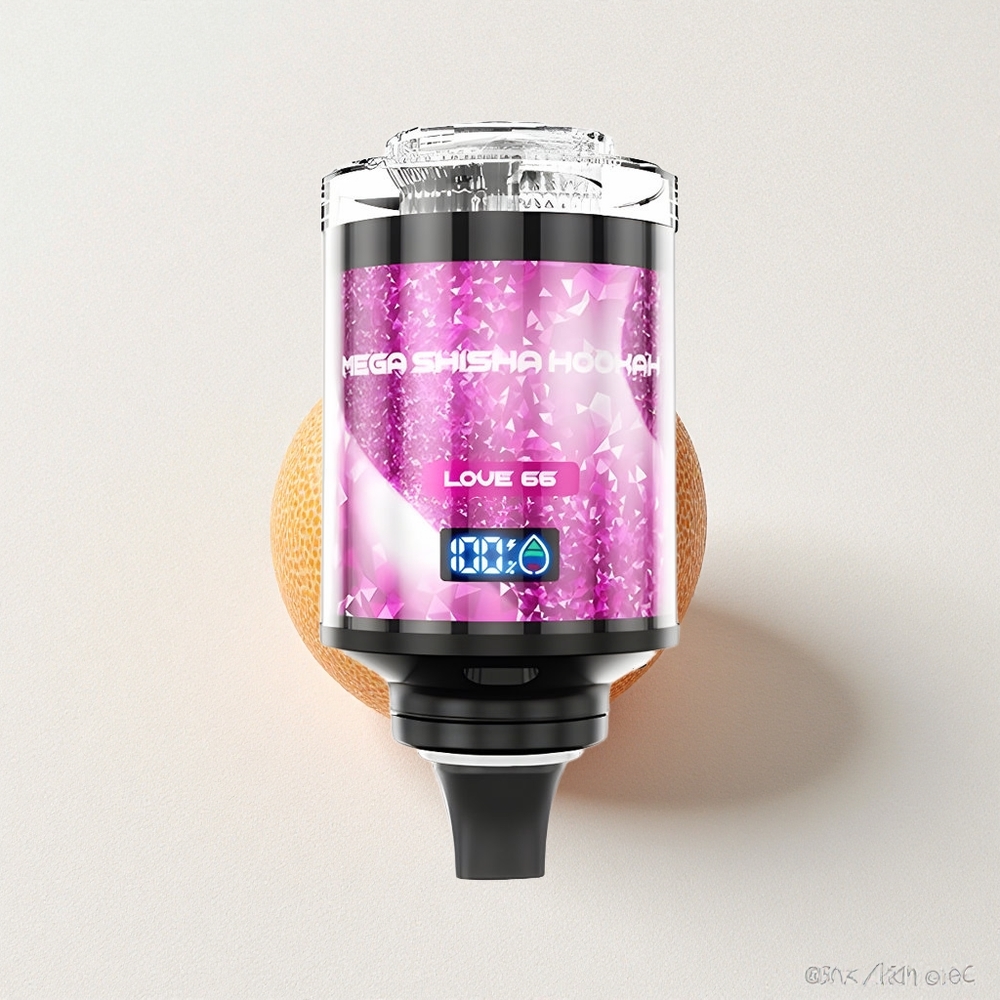 JNR Mega Shisha 100K Desktop Smart Screen 66 Love